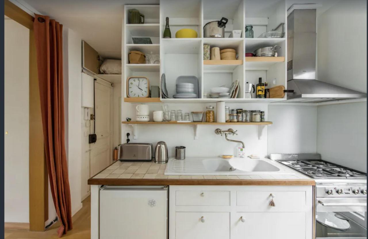 Paris Petit Appartement Lumineux Et Atypique Екстер'єр фото